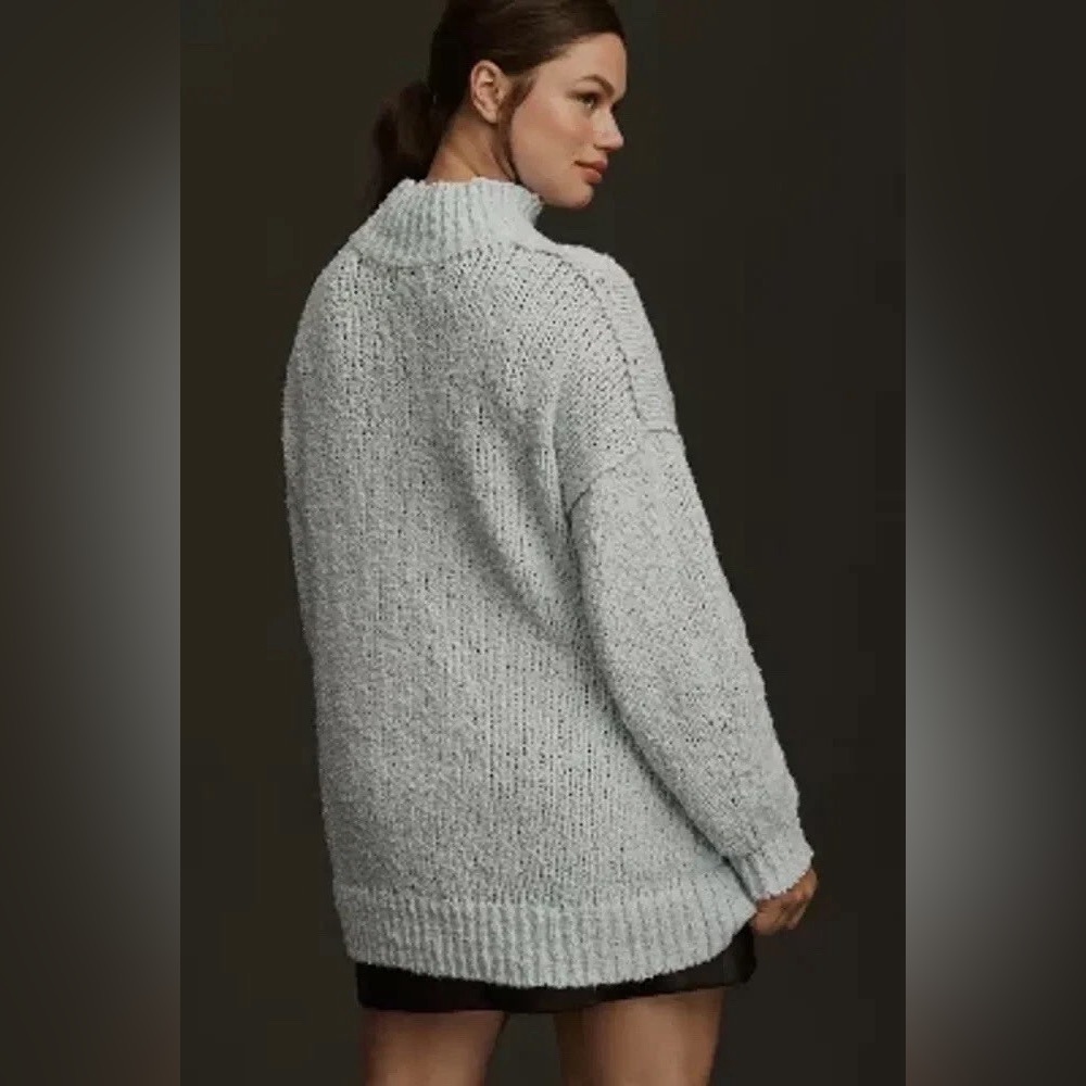 Anthropologie The Need-It Oversized Mock Neck - Picture 2 of 13